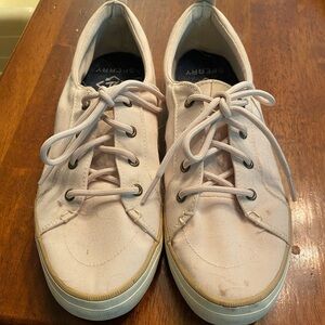 Sperry canvas boat shoes.  Sz. 10